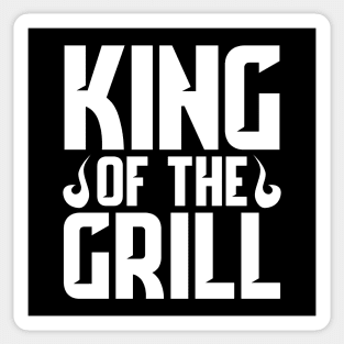 King of the grill Sticker